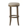 Alaterre Furniture Natick Bar Height Stool, Brown ANNI02FDC